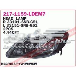 Фара правая TYC FP3011R2T ціна, від 112.59 USD