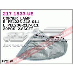 Вказівник повороту правий 33302SN7G01 Honda