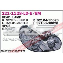 Фари Hyundai/Kia 921033D020 ціна, від 152.99 USD