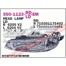 5501123RLDEM Depo/Loro/Abakus Фара передня права