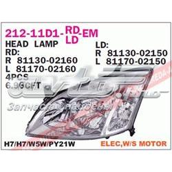 Фара ліва 8117013280 Toyota