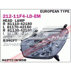 21211F4RLDEM Depo/Loro/Abakus Основна фара - вставка
