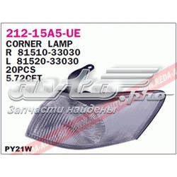 Покажчик повороту лівий TYC FP8162K1T