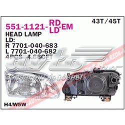 Фари Depo/Loro/Abakus 5511121LLDEM ціна, від 72.55 USD
