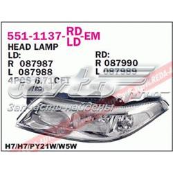 5511137RLDEM Depo/Loro/Abakus Фара передня права