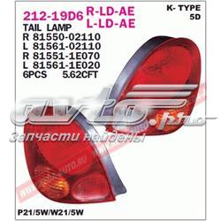 Задні ліхтарі Toyota 815511E070 ціна, від 54.78 USD