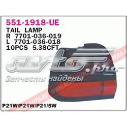 Ліхтар задній лівий 5511918LUE Depo/Loro