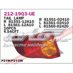 Фара задня права зовнішня Polcar 8117880E