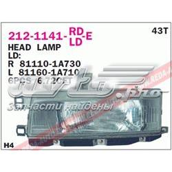 Фара права 2121141RLDE Starline