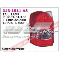 LC6251150 Mazda Ліхтар задній правий