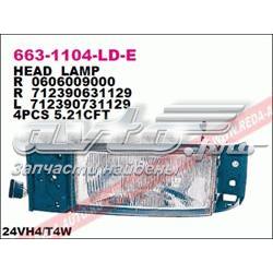 6631104RLDE Depo/Loro/Abakus Основна фара - вставка