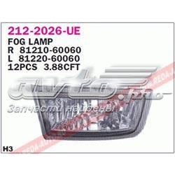 Туманка ліва Polcar 8177293E ціна, від 49.40 USD