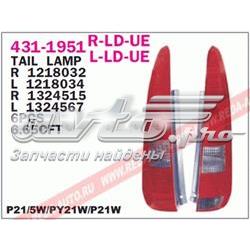 Задні ліхтарі Depo/Loro/Abakus 4311951RLDUE ціна, від 45.15 USD