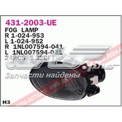 Туманка права Depo/Loro/Abakus 4312003RUE ціна, від 26.21 USD