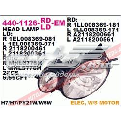 Фара ліва 4401126LLDEM Depo/Loro