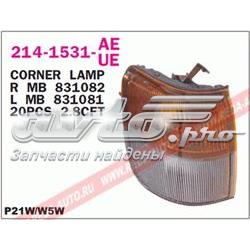 MB831082 Mitsubishi Габарит-покажчик повороту, правий