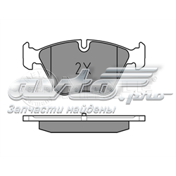 Передні тормозні колодки 0252469719 Meyle