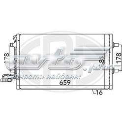 Конденсатор кондиціонера ERA 667027 ціна, від 82.33 USD