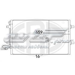 Конденсатор кондиціонера ERA 667040 ціна, від 87.36 USD