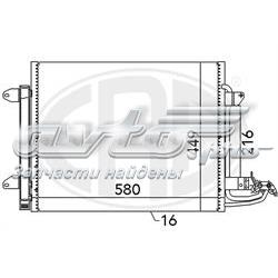 Конденсатор кондиціонера ERA 667054 ціна, від 87.40 USD