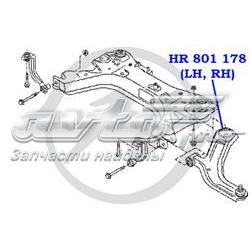 Важіль передній лівий Nissan/Infiniti 54501AX00E ціна, від 3.51 USD