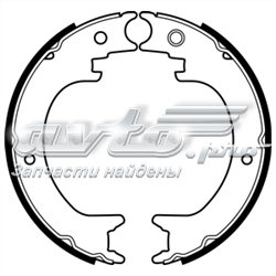 LS2082 Delphi Гальмівні колодки ручника