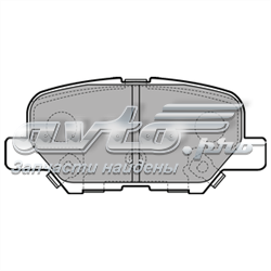 Задні дискові колодки Delphi LP2501