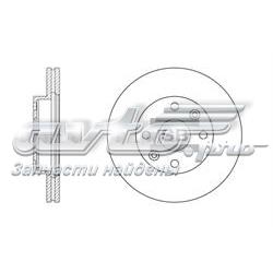 SD2014 Sangsin диск гальмівний передній