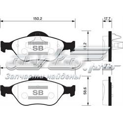 Гальмівні колодки Sangsin SP1565 ціна, від 23.87 USD