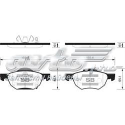 Гальмівні колодки Sangsin SP1573 ціна, від 26.96 USD