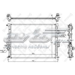 Радіатор охолодження Volvo 31319064