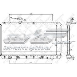 1025459SX Stellox Радіатор охолодження двигуна