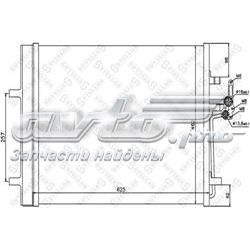 Радіатор кондиціонера 1045207SX Stellox