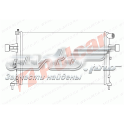 Радіатор основний Polcar 5508086 ціна, від 50.64 USD