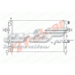 Радіатор основний Polcar 550808A1 ціна, від 47.30 USD