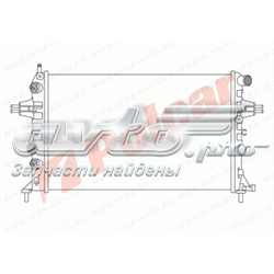 Радіатор основний Polcar 550808A2 ціна, від 53.21 USD