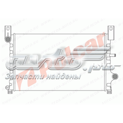 Радіатор основний Polcar 3209082 ціна, від 55.26 USD