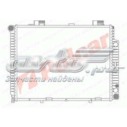 Радіатор основний Polcar 5021081 ціна, від 85.64 USD