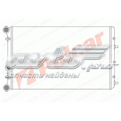 Радіатор основний Polcar 6913082 ціна, від 43.75 USD