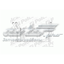 2013N81 Polcar Радіатор опалювача салону