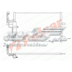 Конденсатор кондиціонера Polcar 4541K8C1 ціна, від 65.77 USD
