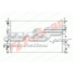 Радіатор основний Polcar 6037081 ціна, від 62.81 USD