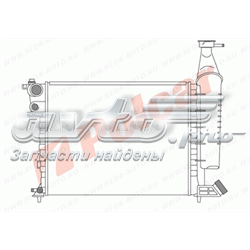 Радіатор охолодження двигуна 2350081X Polcar