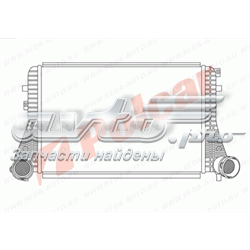 Купити 9513J81X Polcar Радіатор интеркуллера