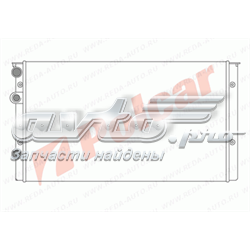 Купити 953808A6 Polcar Радіатор двигуна