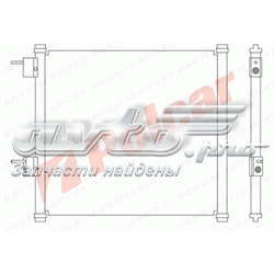 Радіатор кондиціонера 3200K8C1 Polcar
