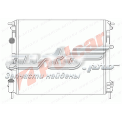 Радіатор основний Polcar 6060086 ціна, від 47.63 USD