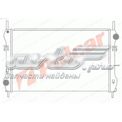 Радіатор основний Polcar 3247081 ціна, від 61.52 USD