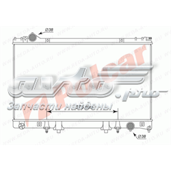 Радіатор основний Polcar 8041081 ціна, від 69.22 USD