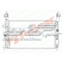 Радіатор основний Polcar 5559081 ціна, від 75.57 USD